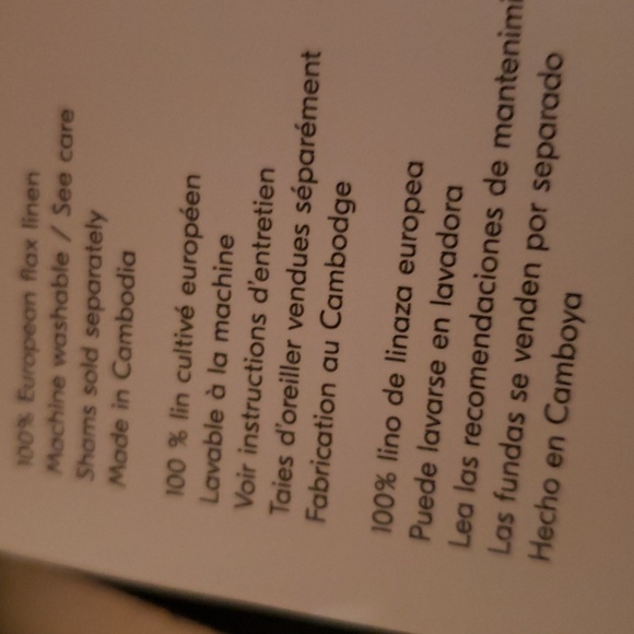 ❤️BUY 2 GET 1 FREE West Elm European Flax Linen Duvet Cover, King,Shell Pink - Picture 8 of 9